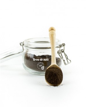 BROU DE NOIX EN POUDRE DU MAROC 100% NATUREL BBE BEAUTE BIEN ETRE 50 G